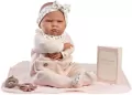 Lalka hiszpańska Reborn Berta z kocykiem 52cm - tantis.pl
