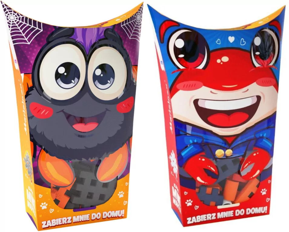 Pakiet: Pająk. Pocket Pets. Mini Waffle/Krab. Pocket Pets. Mini Waffle - tantis.pl