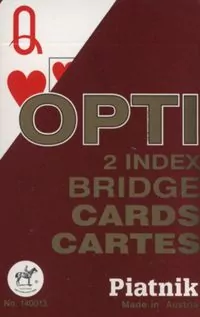 Karty brydż "Opti brydż" PIATNIK - tantis.pl