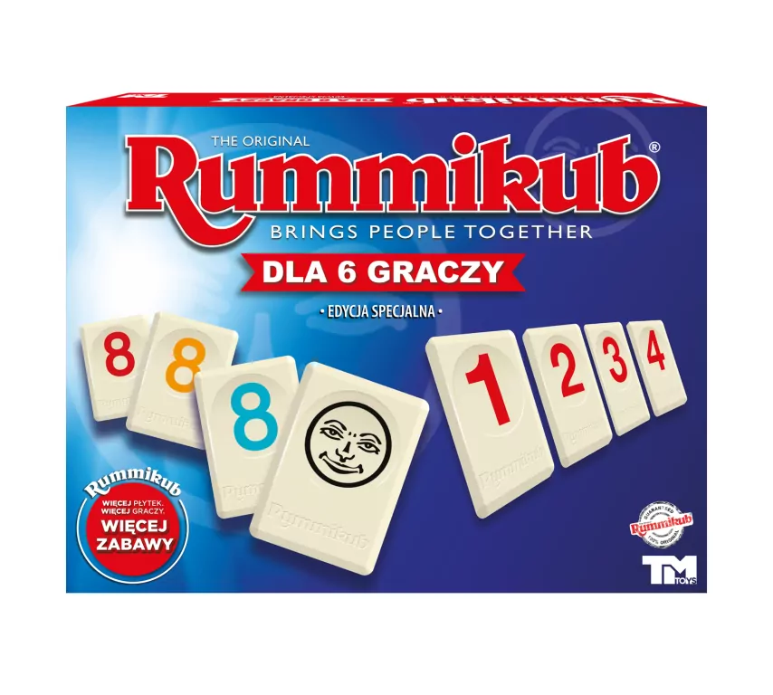 Rummikub. Dla 6 graczy - tantis.pl