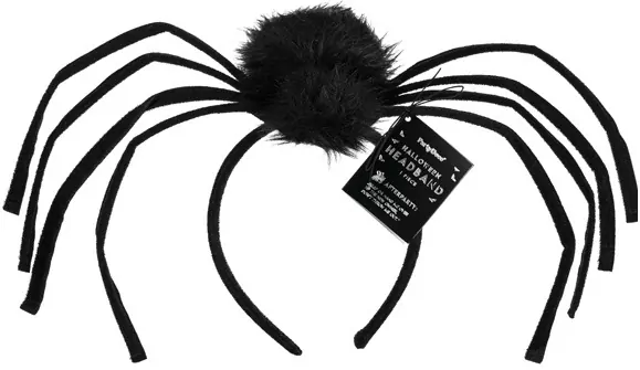 Opaska Pająk 19x32cm czarny - tantis.pl