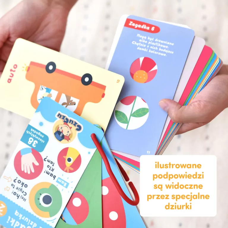 CzuCzu. Zagadki z dziurką dla dzieci 2+ - tantis.pl