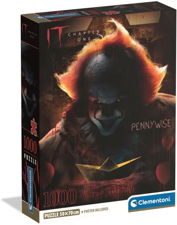 Puzzle 1000 Compact Horror Collection It - tantis.pl