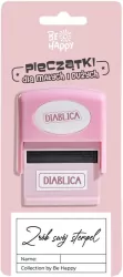 Pieczątka z napisem - Diablica