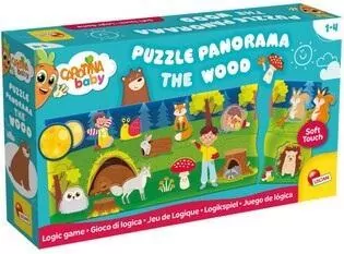 Puzzle panorama Las. Carotina Baby