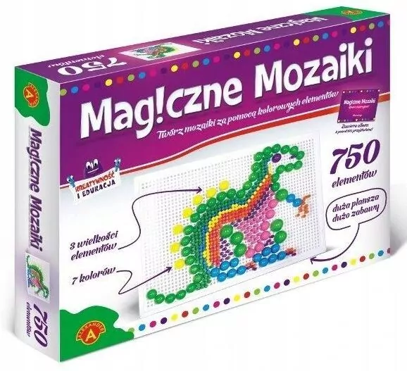 Magiczne mozaiki. 750 elementów - tantis.pl