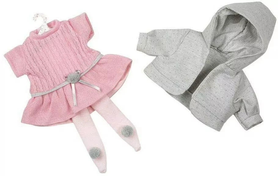 Ubranka. Sukienki i śpioszki 42cm - tantis.pl