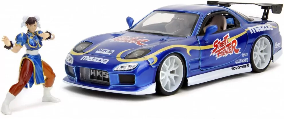 Street Fighter 1993 Mazda RX7 1:24 - tantis.pl