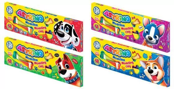 Modelina Astrino 18 kolorów - tantis.pl