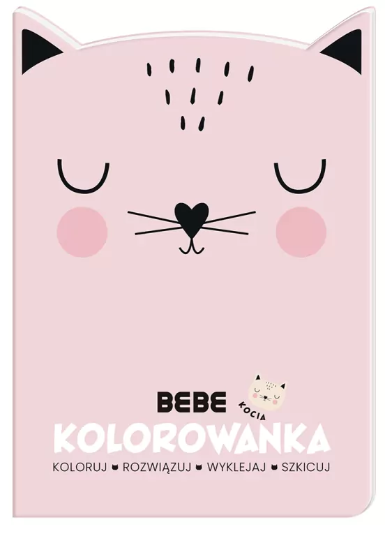 Kocia kolorowanka BEBE - tantis.pl
