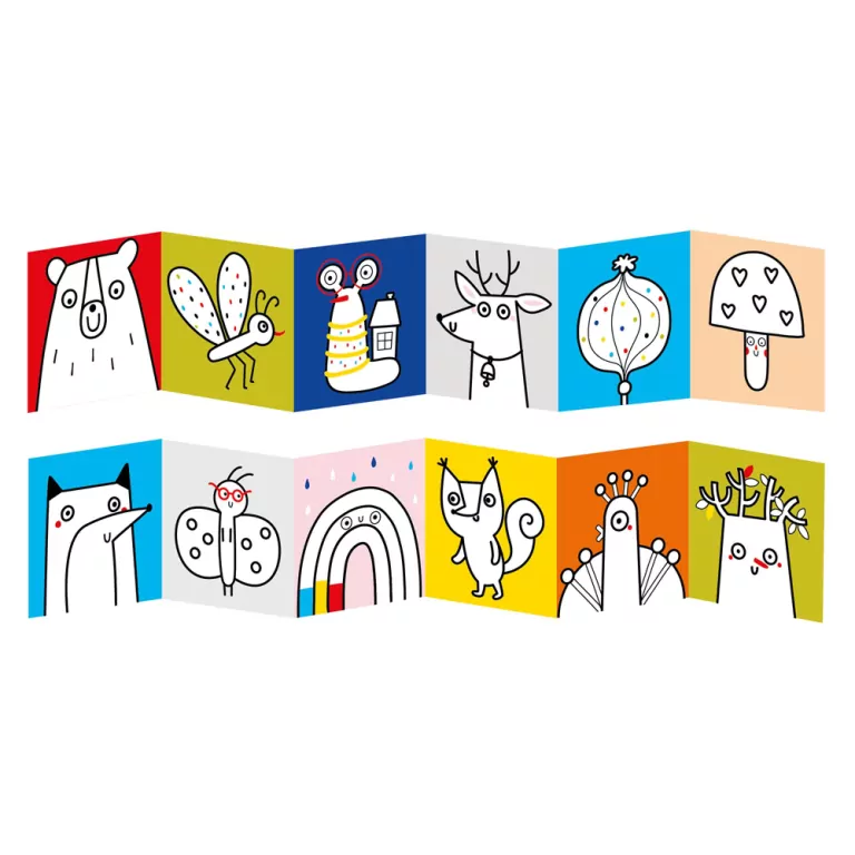 CzuCzu. Koloruję Las. Dłuuugie kolorowanki - tantis.pl