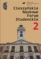 Cieszyńskie Naukowe Forum Studenckie. T. 2 - tantis.pl