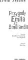 Przygody Emila ze Smalandii - tantis.pl