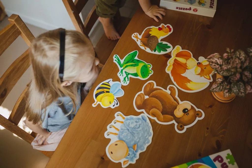 Lisek. Pierwsze puzzle, 6 elementów - tantis.pl