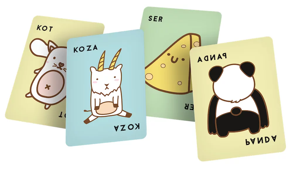 Buła, Kot, Koza, Ser, Pizza. Na opak - tantis.pl