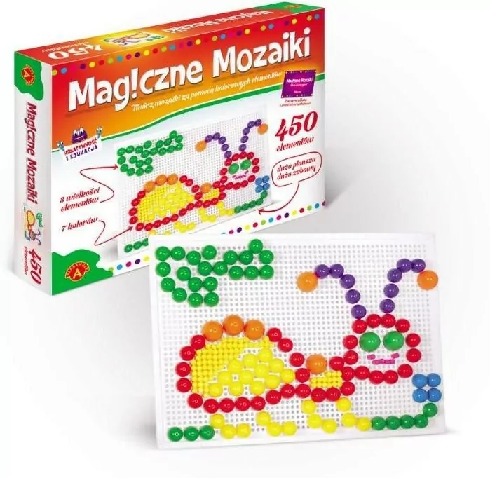 Magiczne mozaiki. Kreatywność i edukacja 450 - tantis.pl