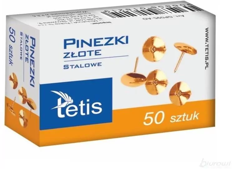 Pinezki złote - tantis.pl