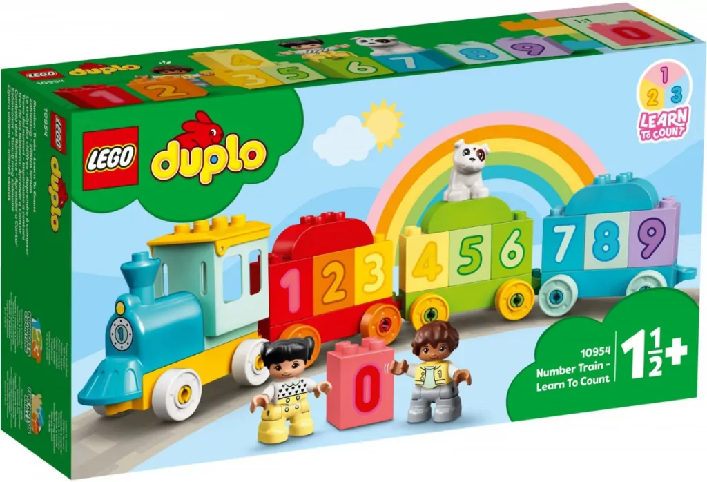 LEGO® DUPLO My First. Pociąg z cyferkami — nauka liczenia. 10954 - tantis.pl