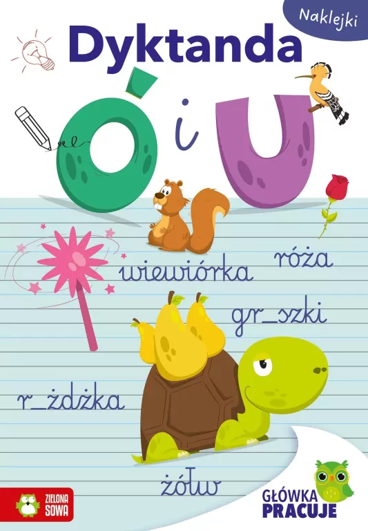 Główka pracuje. Dyktanda Ó i U - tantis.pl