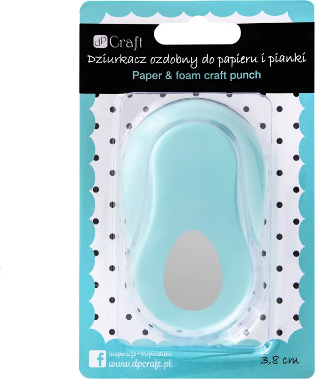 Dziurkacz ozdobny do papieru i panki. Jajko 3,8cm - tantis.pl