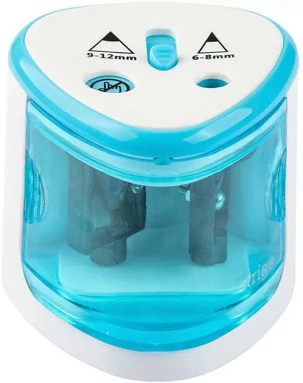 Temperówka elektryczna na dwa otwory, niebieska - tantis.pl