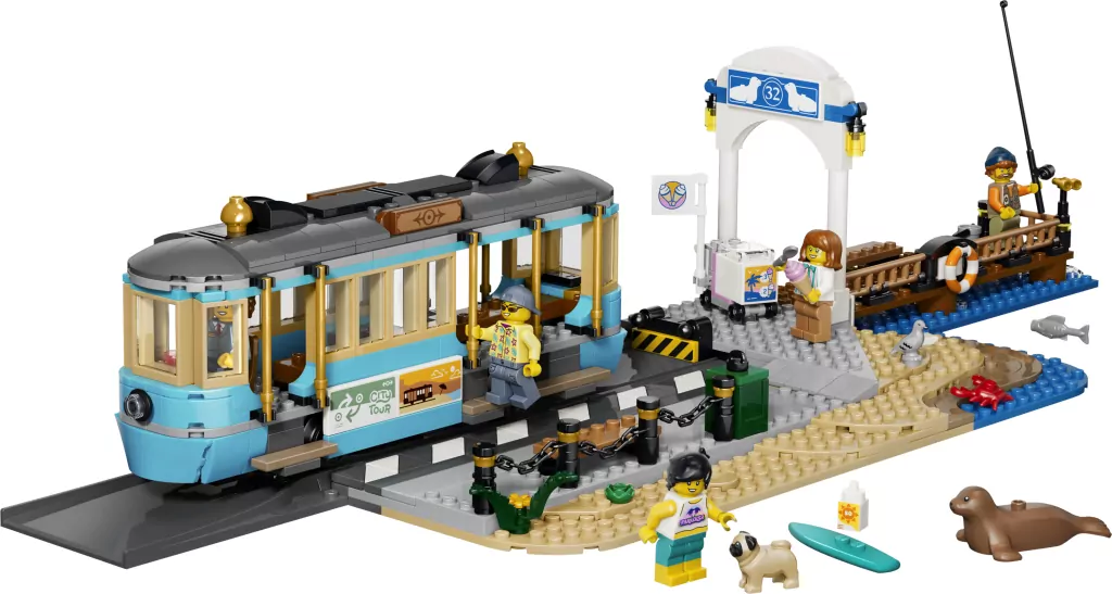 LEGO® Tramwaj przy plaży 60506 - tantis.pl