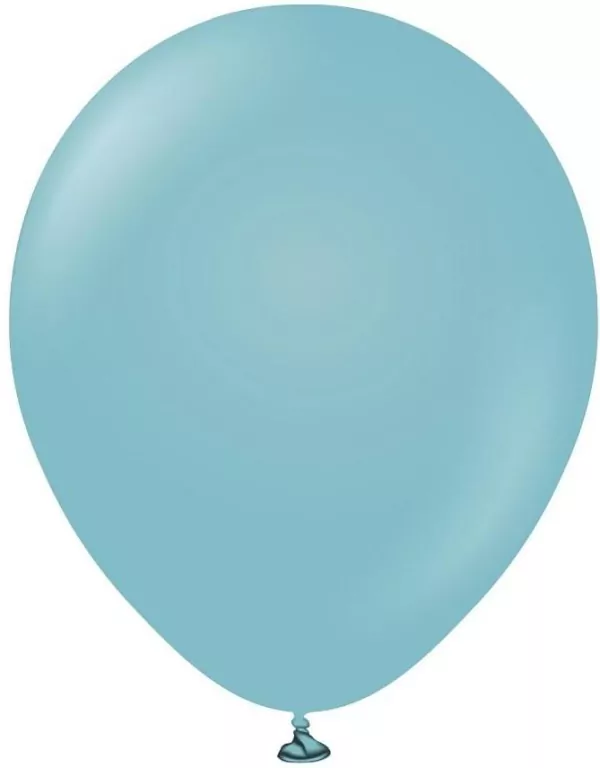 Balony Kalisan retro niebieskie szkło - tantis.pl