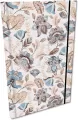 Notes A5/192 kratka z gumką Soft Touch Kwiaty - tantis.pl