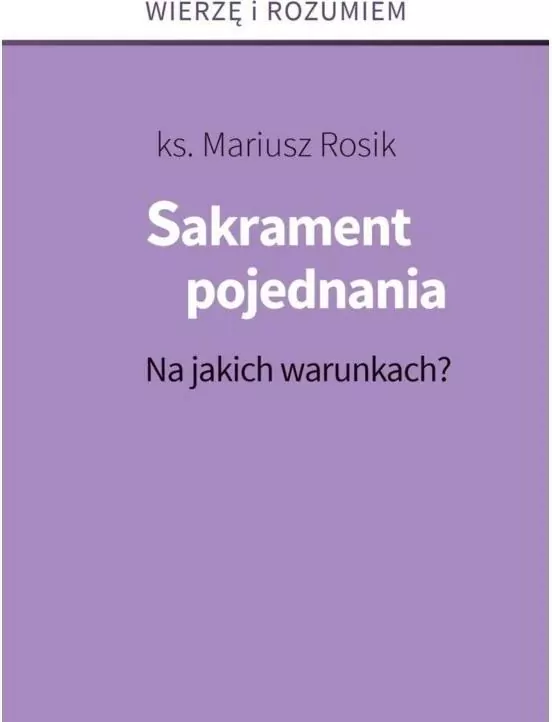Sakrament pojednania - tantis.pl