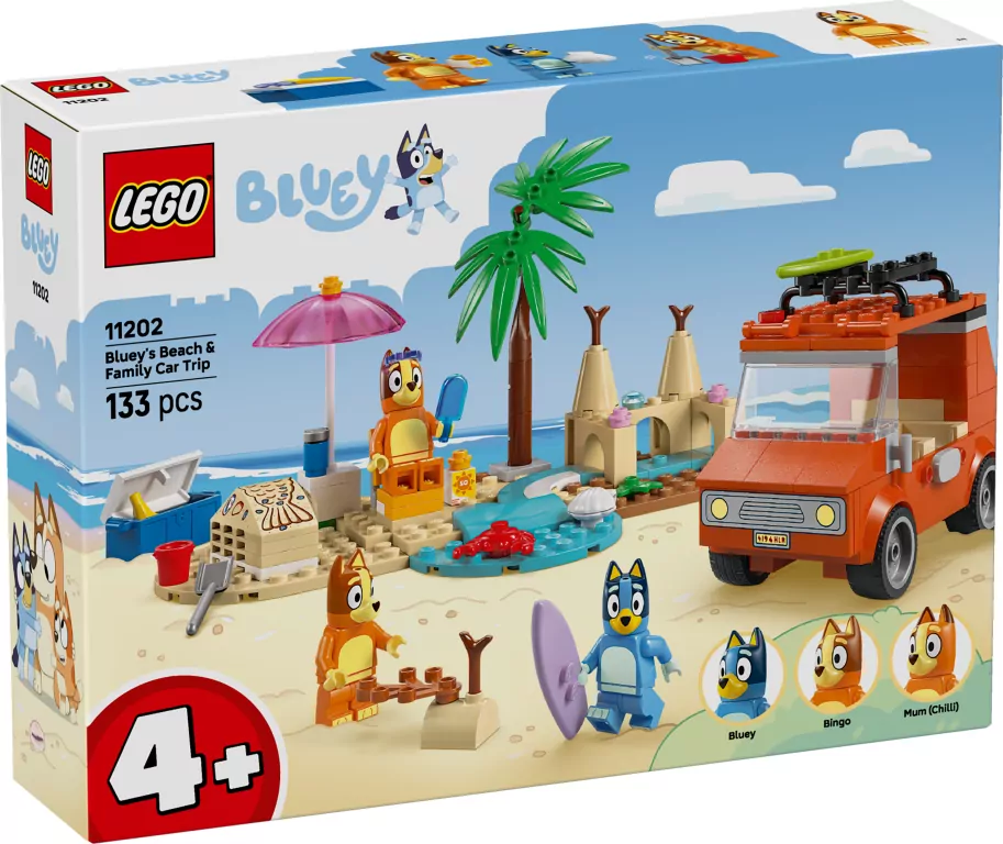 LEGO® Blue i rodzinna wycieczka samochodem 11202 - tantis.pl