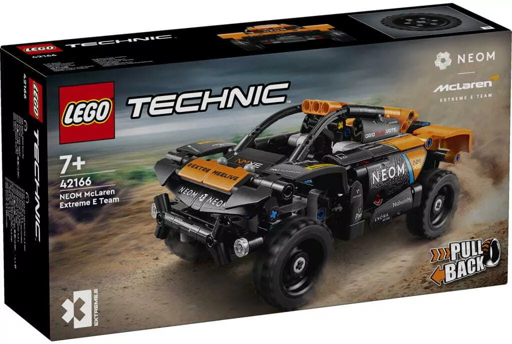 LEGO® Technic. NEOM McLaren Extreme E Race Car 42166 - tantis.pl