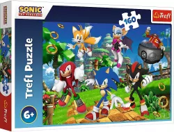 TREFL. Puzzle 160 Sonic i przyjaciele