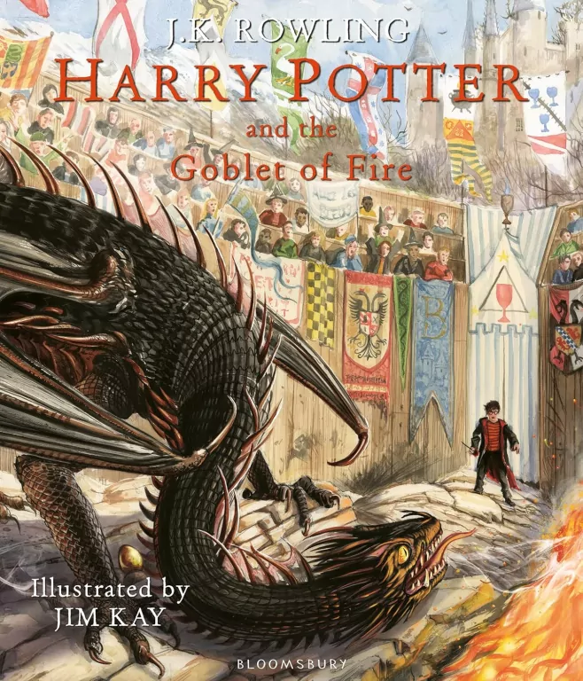 Harry Potter and the Goblet of Fire. Illustrated - tantis.pl