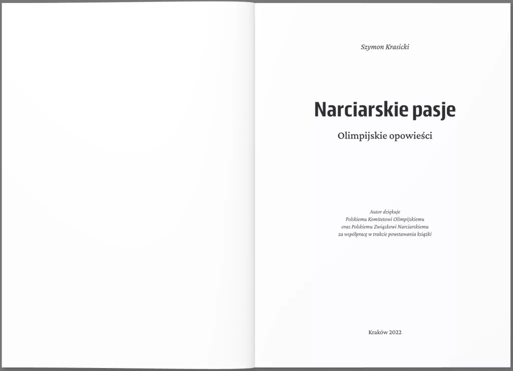 Narciarskie pasje. Olimpijskie opowieści - tantis.pl