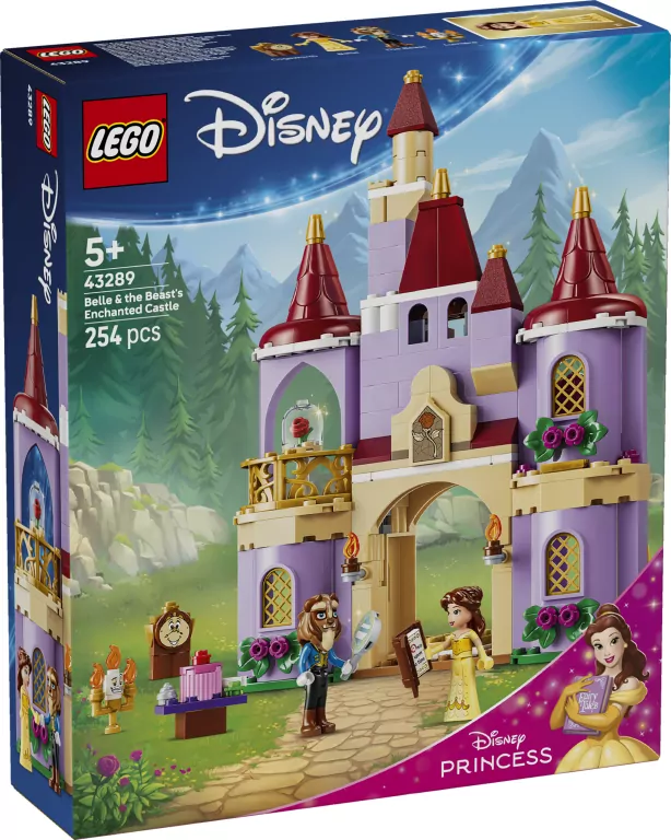 LEGO® Zaczarowany zamek Pięknej i Bestii 43289 - tantis.pl