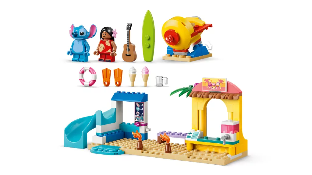 LEGO® Zabawa na plaży z Lilo i Stitchem 43280 - tantis.pl