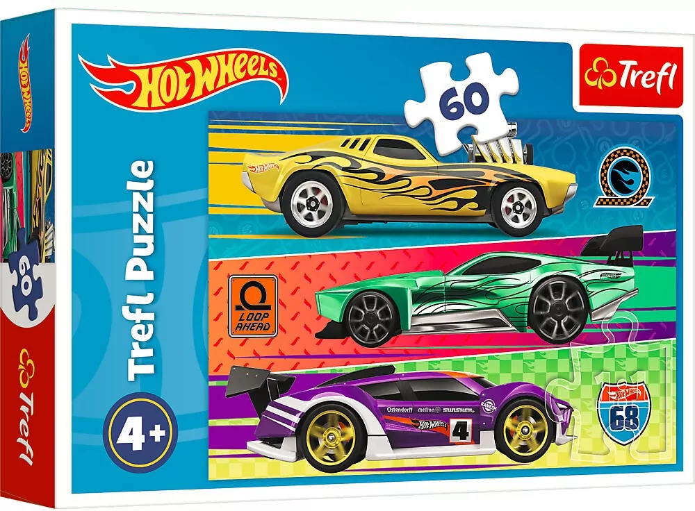 TREFL. Puzzle 60. Wyścig - tantis.pl