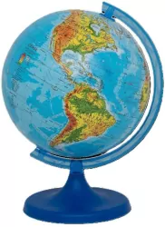 Globus fizyczny w kartonie 16cm w.czeska