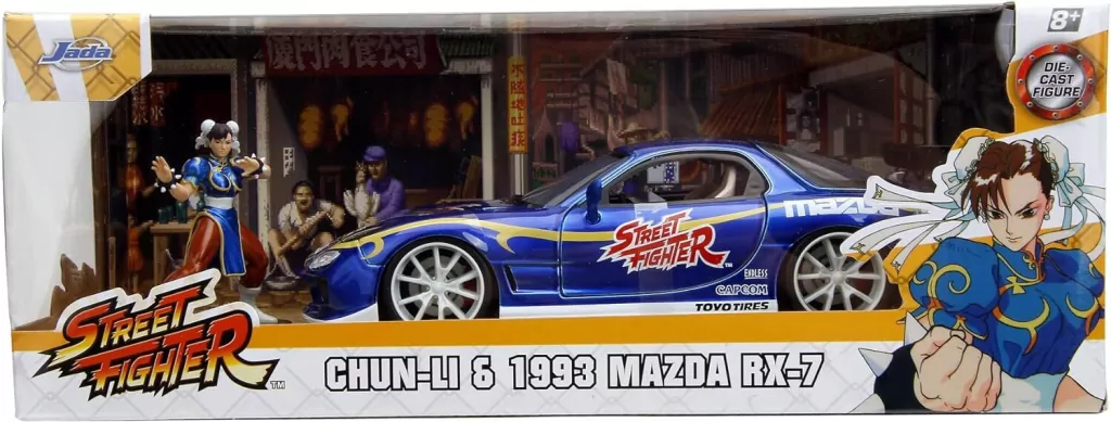 Street Fighter 1993 Mazda RX7 1:24 - tantis.pl