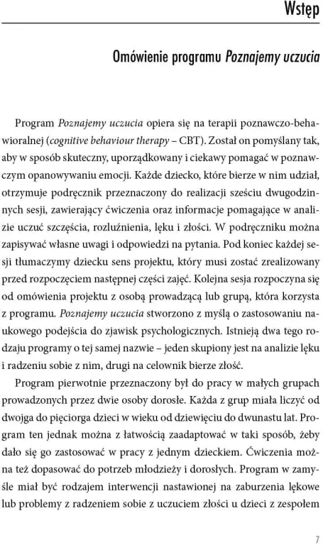 Poznajemy uczucia. Terapia lęku dla osób z zespołem Aspergera - tantis.pl