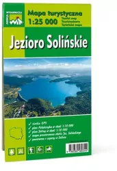 Jezioro Solińskie. Mapa turystyczna 1:25 000