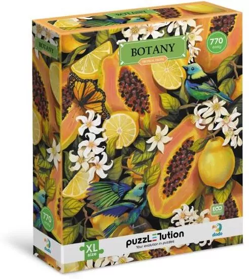 Puzzle Easy-XL Botanika. Owoce tropikalne - tantis.pl
