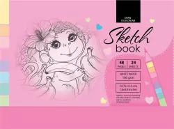 Sketchbook. Szkicownik 48 kartek. 197 x 124 mm