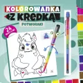 Kolorowanka z kredką. Potworki - tantis.pl