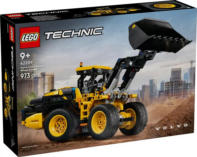 LEGO® Technic. Ładowarka kołowa Volvo L120 Electric 42209 - tantis.pl