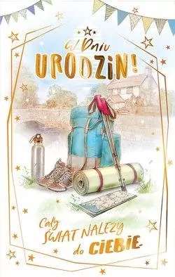 Kartka okolicznościowa Urodziny - tantis.pl