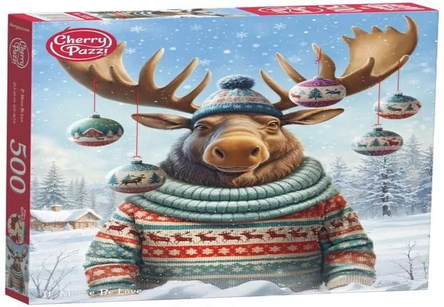 Puzzle 500 CherryPazzi It Moose Be Love 20395 BN - tantis.pl