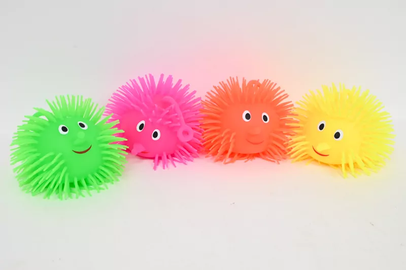 Piłeczka włochacz 8cm 12szt/disp św. 03007 - tantis.pl