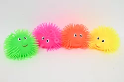 Piłeczka włochacz 8cm 12szt/disp św. 03007