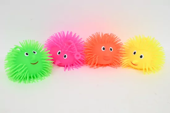 Piłeczka włochacz 8cm 12szt/disp św. 03007